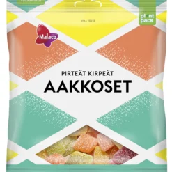 Aakkoset Malaco 280 g Pirteät kirpeät