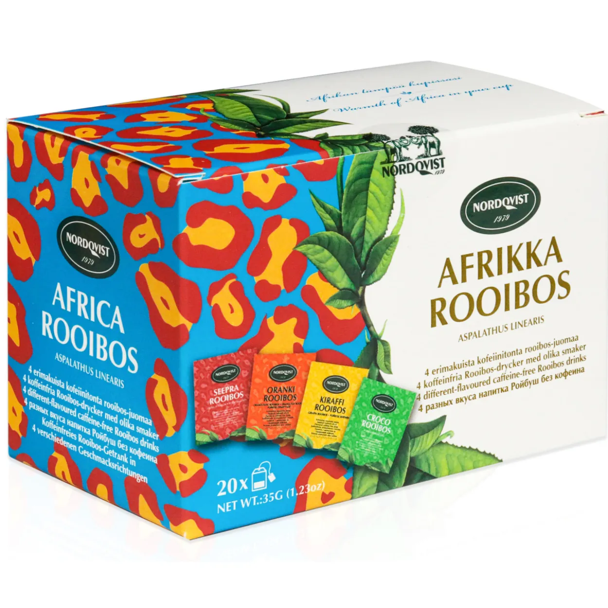 Afrikka Rooibos, pussitee 20 kpl