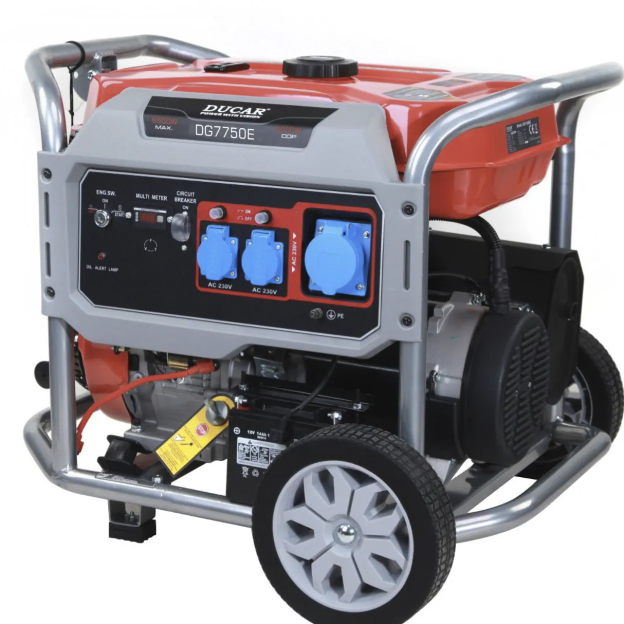 Aggregaatti Ducar DG7750 5000 W