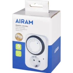 Ajastin Airam vrk/vko, 2 h jako