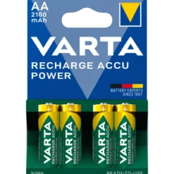 Akkuparisto AA Recharge Accu Power 2100 mAh, 4 kpl