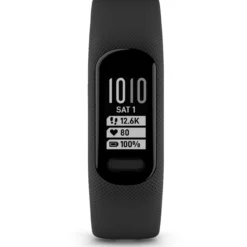 Aktiivisuusmittari Garmin vivosmart 5, musta, koko S/M