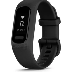 Aktiivisuusmittari Garmin vivosmart 5, musta, koko S/M