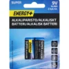 Alkaliparisto Super, 9 V, 2 kpl