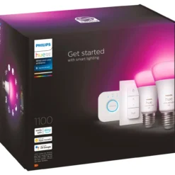 Aloituspakkaus Philips Hue White and Color Ambiance 9W A60 E27 2-set