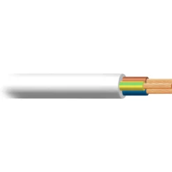 Asennuskaapeli H05VV-F 3G1,5 10 m