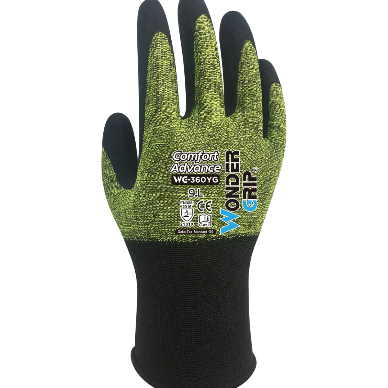 Asentajankäsine XL Wonder Grip WG-360YG Comfort Advance