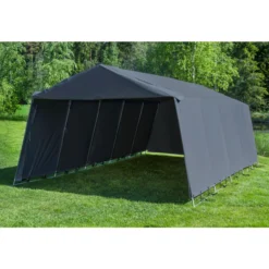 Autoteltta Prohall 3,4 x 7 x 2,2 m, harmaa