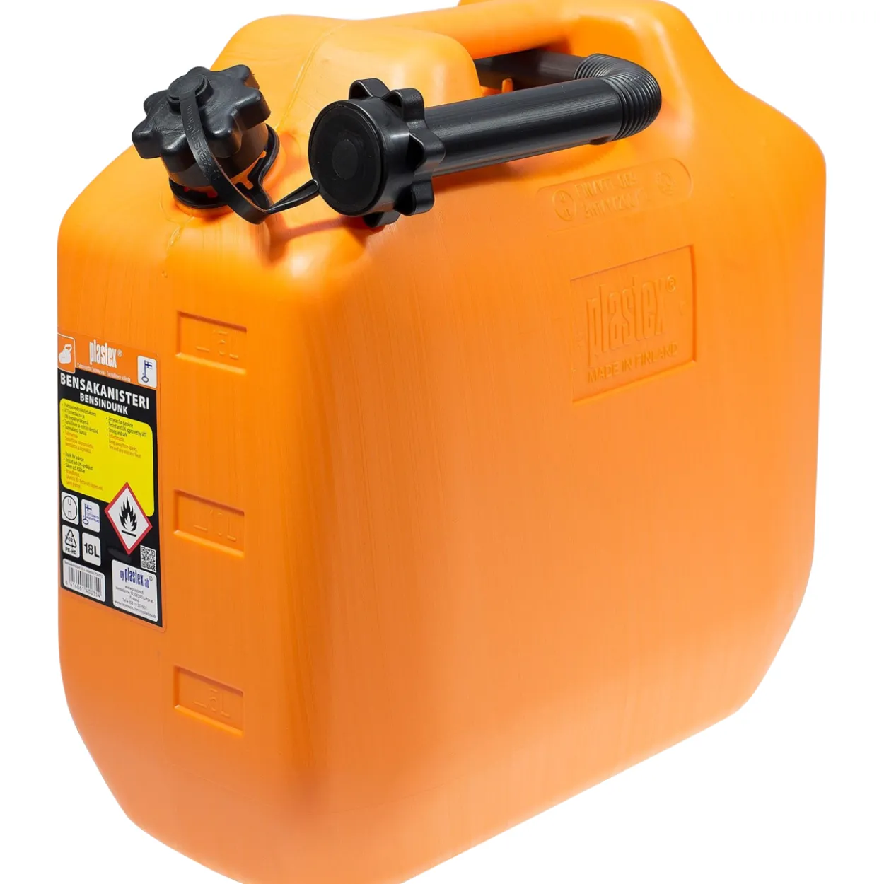 Bensakannu 18l oranssi
