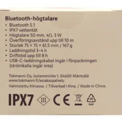 Bluetooth-kaiutin Miny, vaaleanpunainen