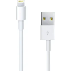 Datakaapeli Mobia Lightning valkoinen, 1 metri