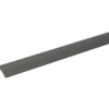Eritasolista 10 mm/39,4 mm x 180 cm, alumiini/harjattu teräs, tarrakiinnitys