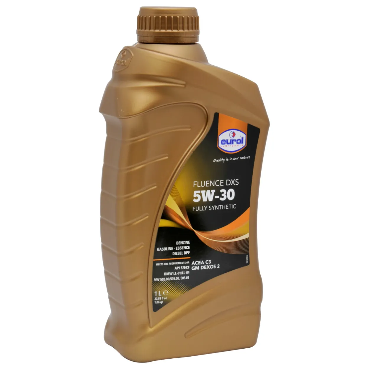 Eurol Fluence DXS -moottoriöljy, 5W-30, 1 l