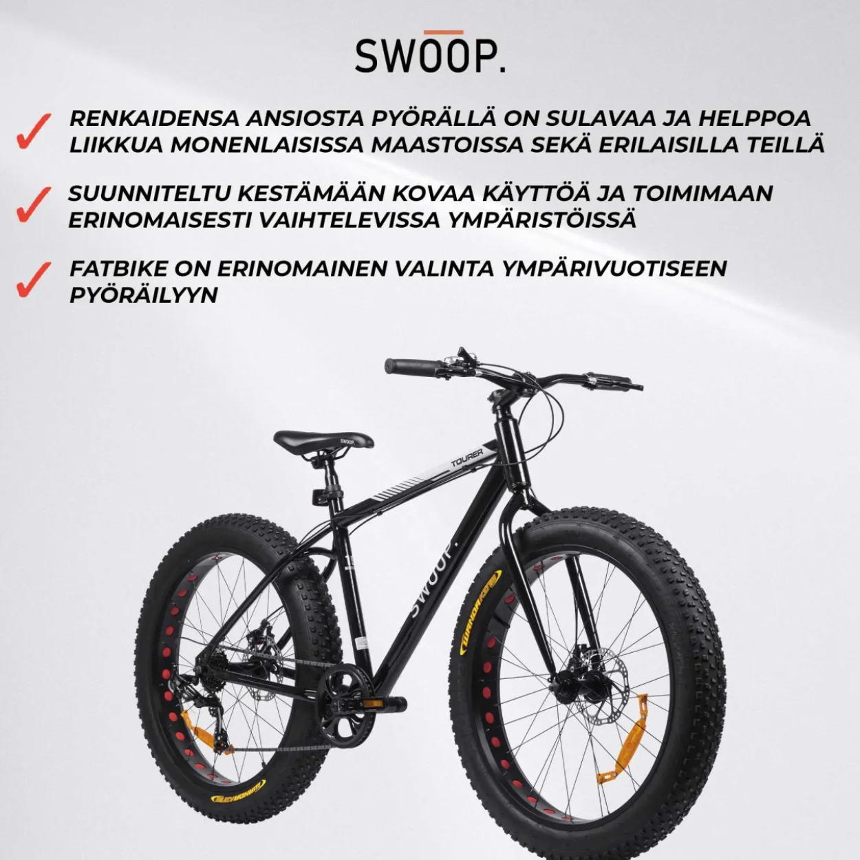 Fatbike Swoop Tourer 26"