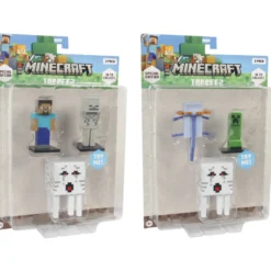 Figuuri Minecraft 3D Special Edition 3 kpl