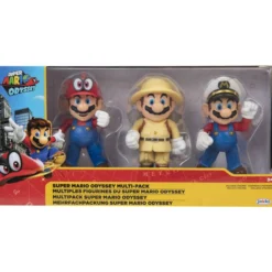 Figuuri Super Mario 3 kpl Odyssey