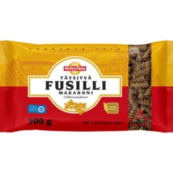 Fusilli makaroni Myllyn Paras 500 g täysjyvä