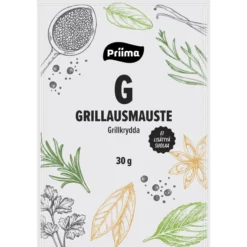 Grillimauste 30 g, ei lisättyä suolaa