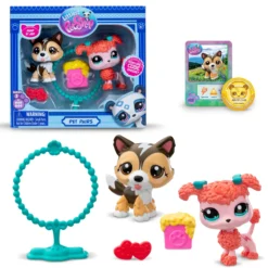 Hahmo Littlest Pet Shop 2 kpl lemmikkipari S2