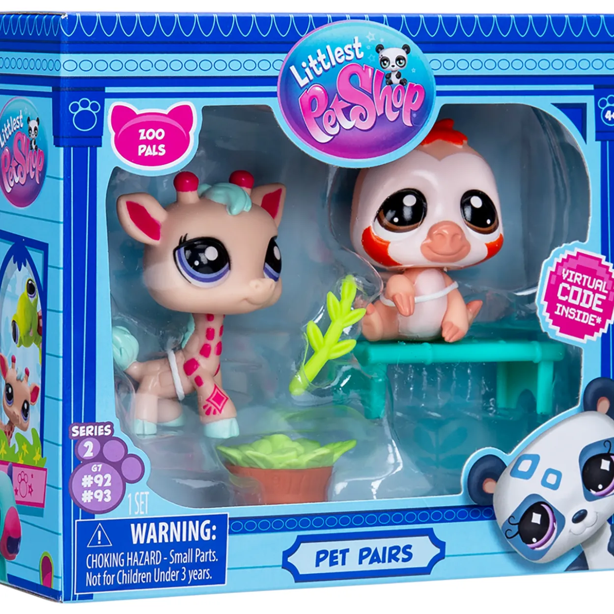 Hahmo Littlest Pet Shop 2 kpl lemmikkipari S2
