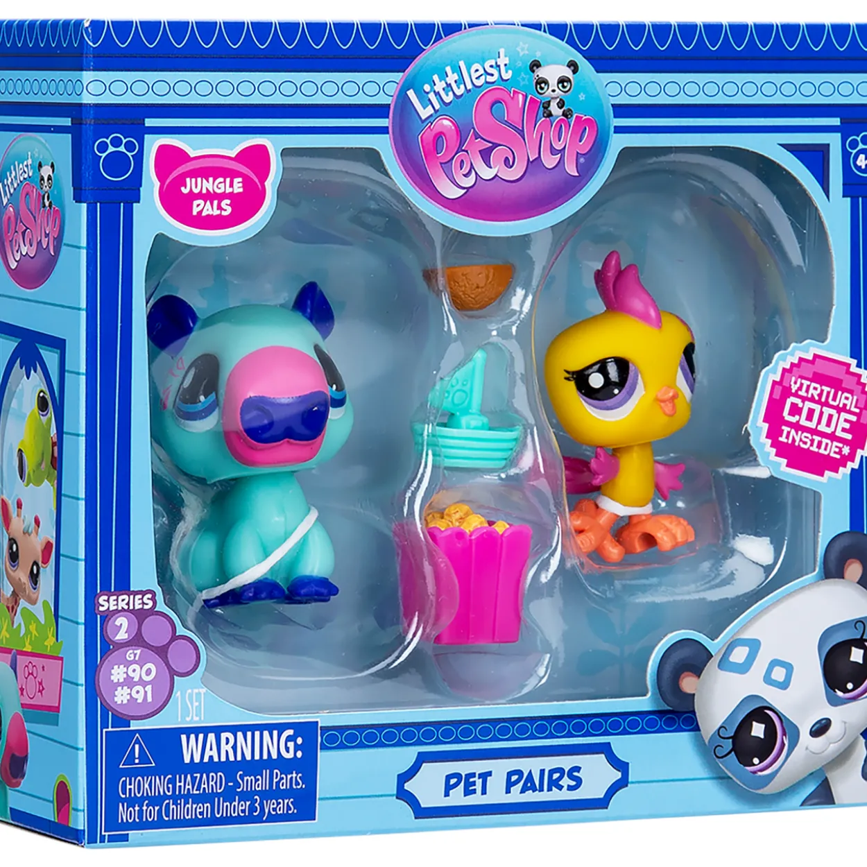 Hahmo Littlest Pet Shop 2 kpl lemmikkipari S2