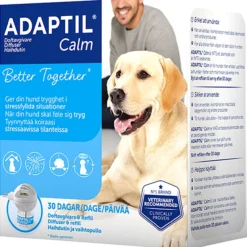 Haihdutin ja feromoniliuos Adaptil 48 ml Calm koiralle