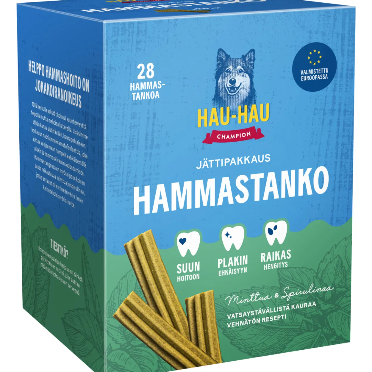 Hammastanko Hau-Hau 28 kpl 800 g
