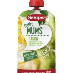 Hedelmäsose Semper 110 g Fruktmums Päron 6 kk