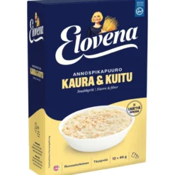 Hetki annospikapuuro 12 kpl 480 g kaura-kuitu