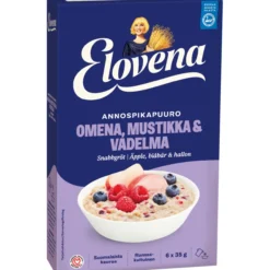 Hetki annospikapuuro 6 kpl 210 g omena-mustikka-vadelma