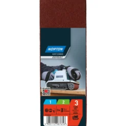 Hiomanauha Norton Expert 75x533mm P120, 3 kpl