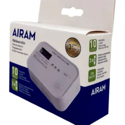 Häkävaroitin Airam 85 dB/ 3 m, 3 x AA