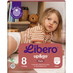 Housuvaippa Libero 20 kpl Up&Go 8, 18-26 kg