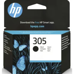 HP 305, alkuperäinen musta mustekasetti