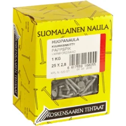 Huopanaula 25 x 2,8 1 kg kuumasinkitty