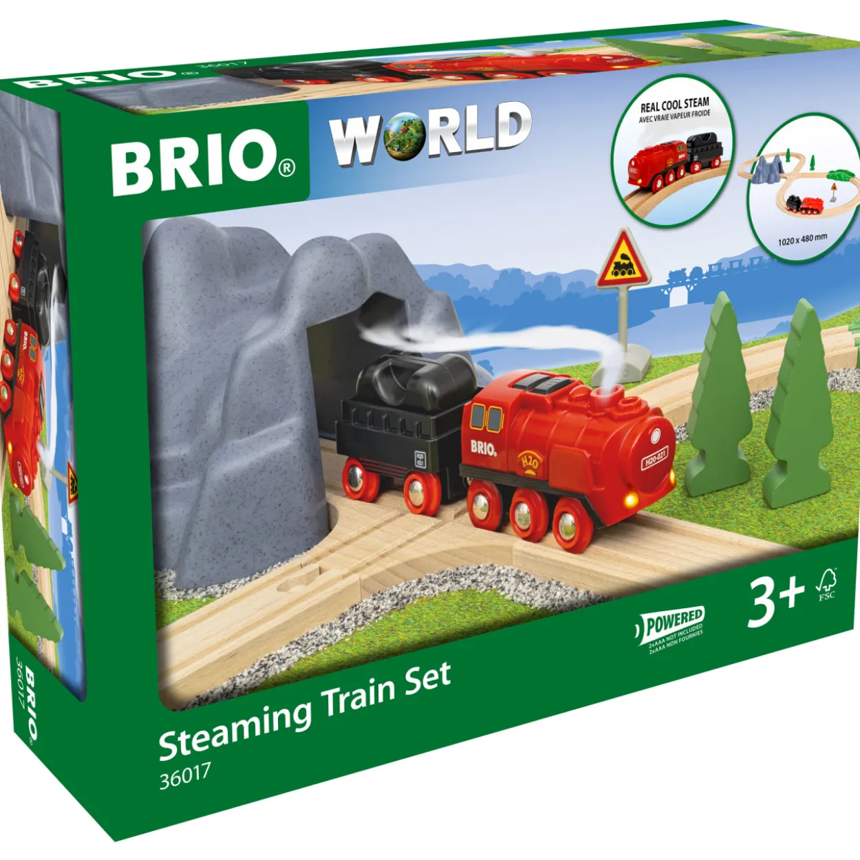 Höyryjunasetti Brio 36017