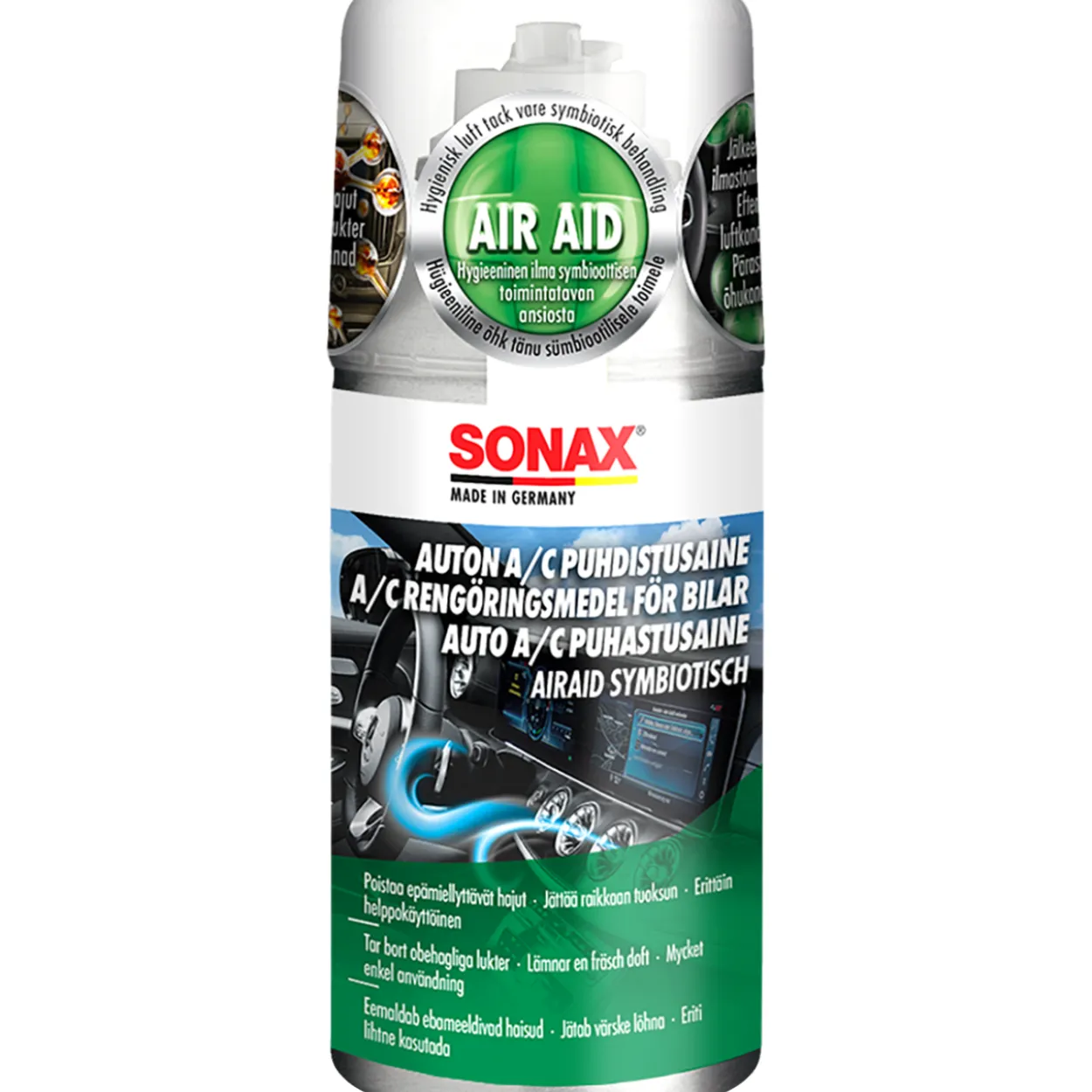 Ilmastoinninpuhdistusaine Sonax AirAid 100 ml