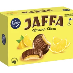 Jaffa-keksi Fazer 300 g sitruuna