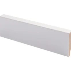 Jalkalista ART Aava R2 Mel Valkoinen 12x42x2700, 10 kpl