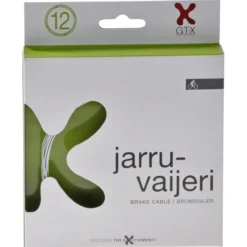 Jarruvaijeri 2 m, paljas, kaksipäinen