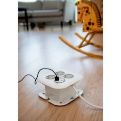 Jatkojohtokela Airam 3-osaa 2USB-A 7m 3X16A, 2USB 2,4A H05VV-F 3G1,5mm, IP20