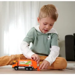 Jätteenkuljetusauto Majorette 19 cm Volvo