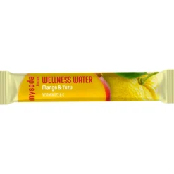 Juomajauhe Mysoda 12 x 4 g Wellness Water Mango-yuzu