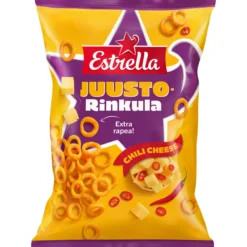 Juusto-rinkula Estrella 200 g Chili Cheese