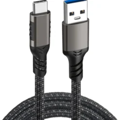 Kaapeli Mobia USB-A 3.1 - USB Type-C 60 W, 1 m