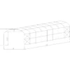 Kaaritalli Prohall 4 x 10 m, harmaa