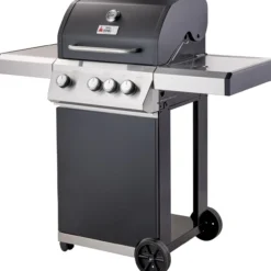 Kaasugrilli BBQ King Basic Series, 3 + 1 poltinta