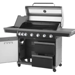 Kaasugrilli BBQ King Supreme XL 6+1 AG