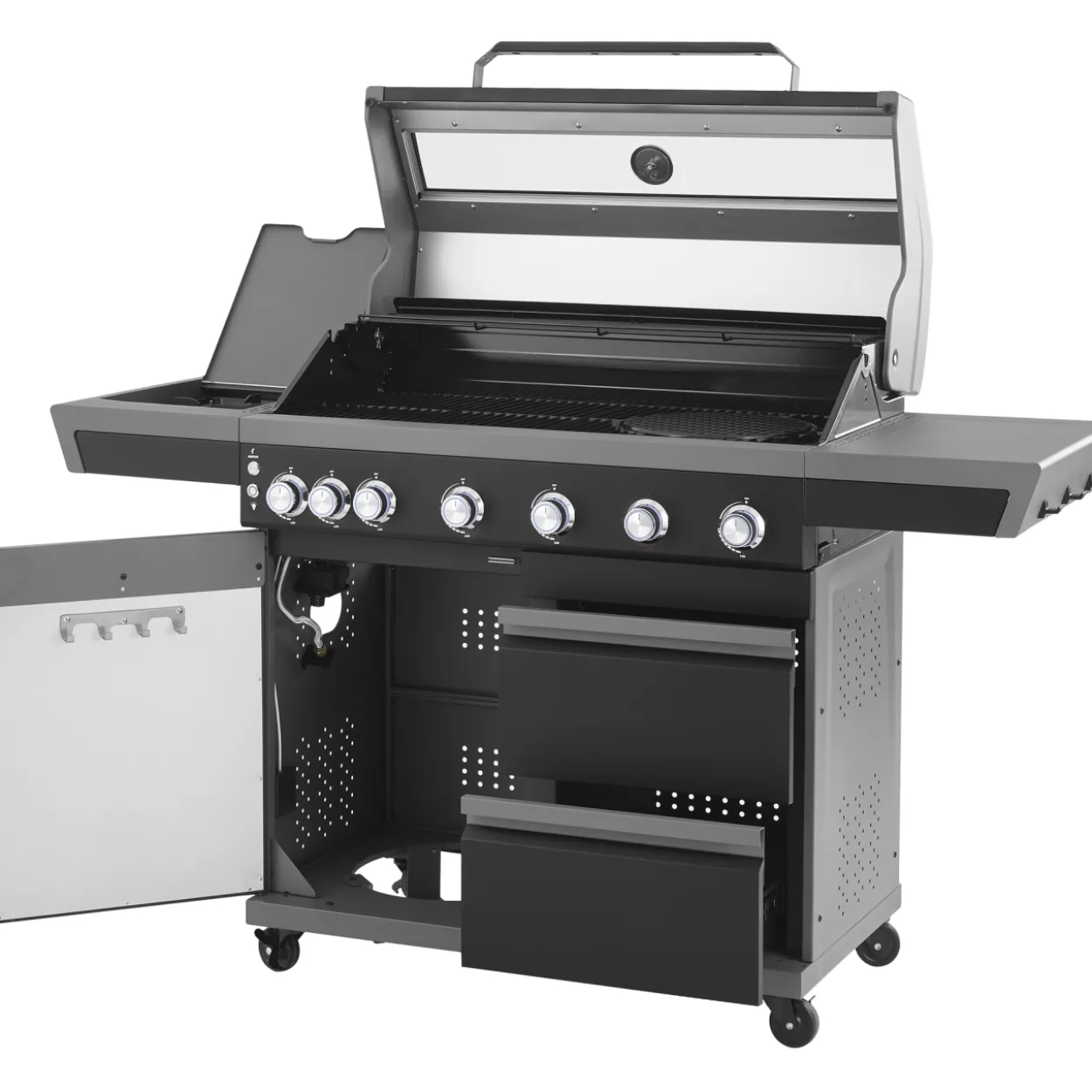 Kaasugrilli BBQ King Supreme XL 6+1 AG