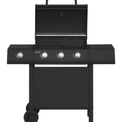 Kaasugrilli Mustang Kingsville 3+1 Black
